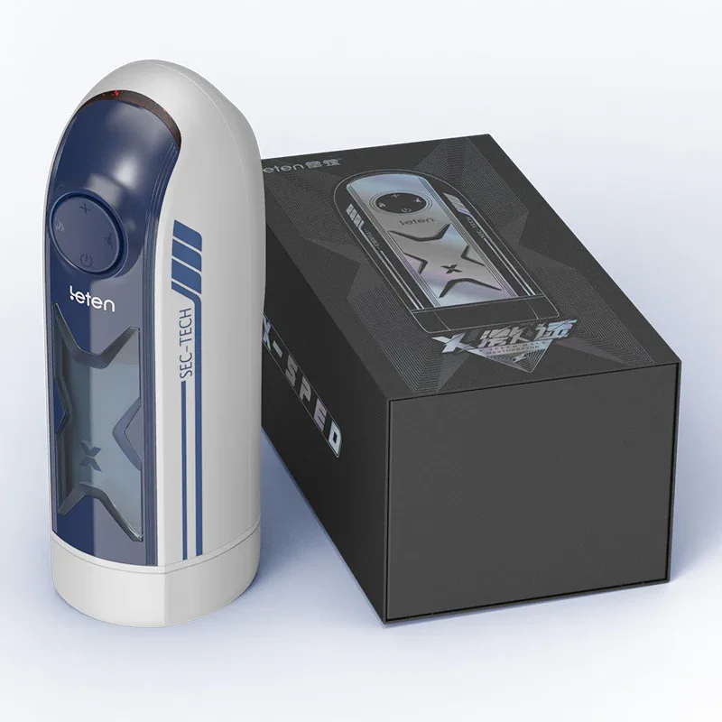 Masturbator Leten X-Sped 10 mit Teleskop-Funktion und Heizung