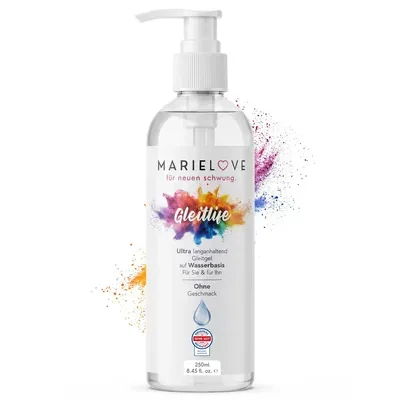 Pumpflasche mit 250 ml Gleitgel auf Wasserbasis von Gleitlife